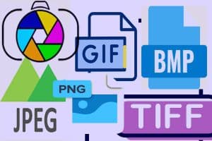 JPEG, GIF, TIFF, PNG, Bitmap arasındaki farklar nelerdir?
