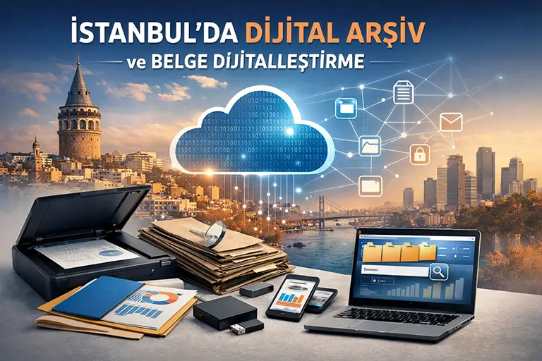 İstanbul Dijital Arşiv Firması | Belge Dijitalleştirme ve Evrak Tarama Hizmeti