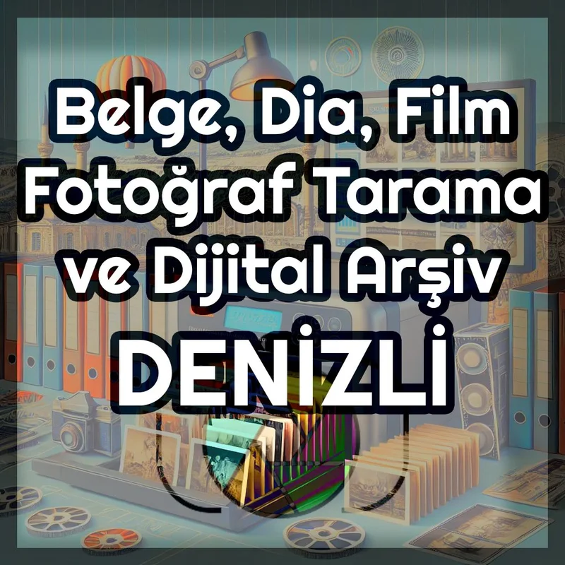 Denizli’de Dijitalleştirme Firması ile Eski Fotoğraf, Film ve Dialarınız Arşivlensin