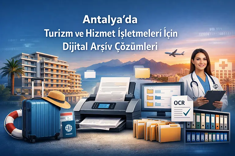 Antalya’da Turizm ve Hizmet İşletmeleri İçin Dijital Arşiv Çözümleri