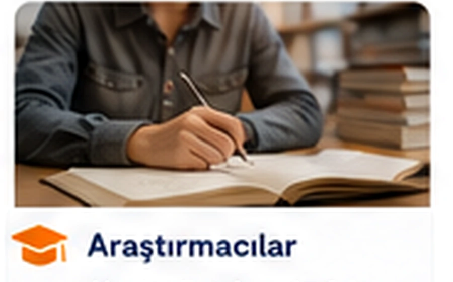 Araştırmacılar için kitap tarama