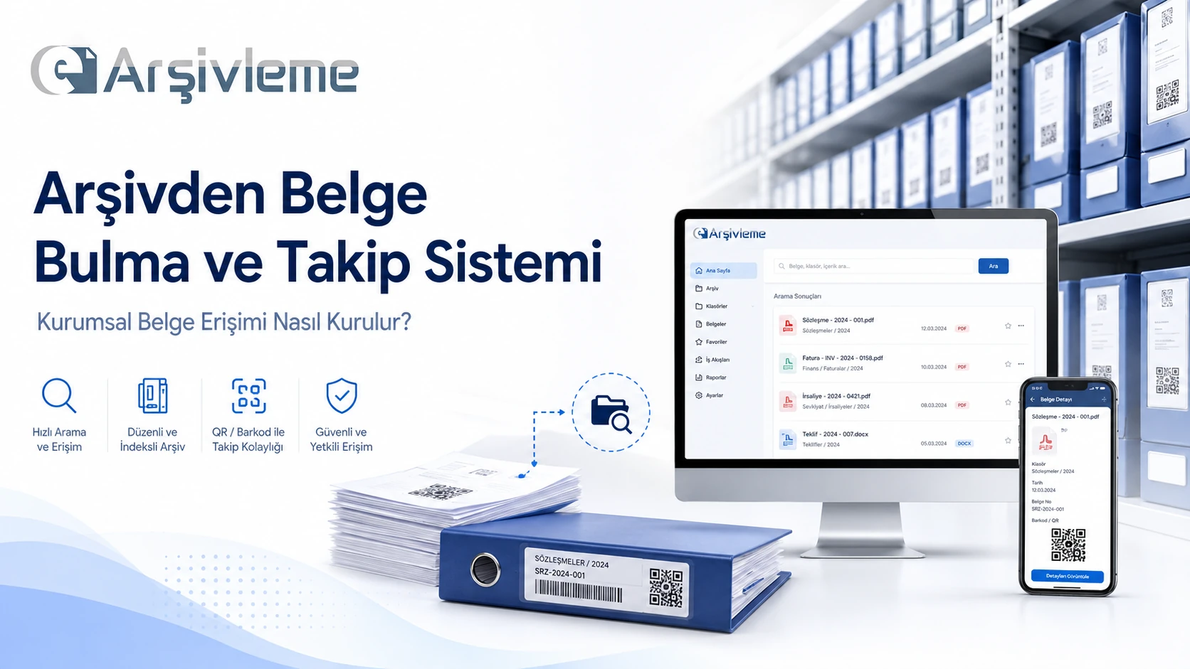 Arşivden Belge Talebi Nasıl İzlenir Teslim-İade ve Hareket Takip Sistemi görseli