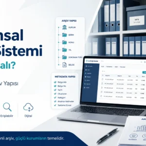 Kurumsal Arşiv Mimarisi Nasıl Kurulur Dosya Planı, Taksonomi ve Metaveri Modeli görseli
