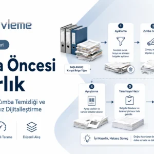 Tarama Öncesi Operasyon Standardı: Ayıklama, Barkod, Batch ve Hazırlık Akışı görseli